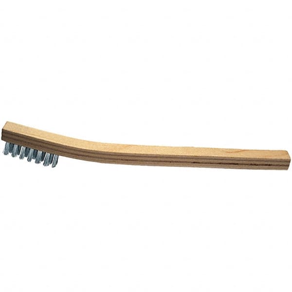 Welder Brush,  3 Rows,  7 Columns,  Stainless Steel MPN:79185055