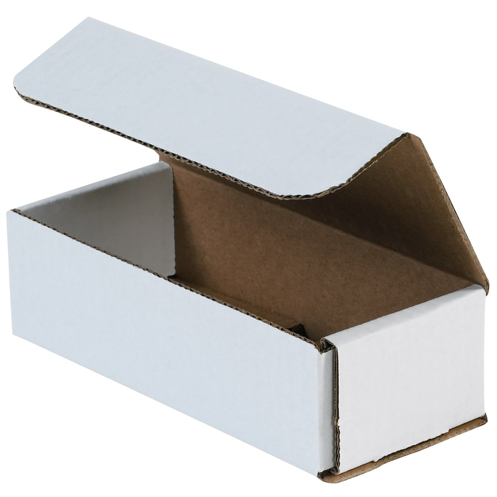 Partners Brand Corrugated Mailers 9in x 5in x 4in, White, Bundle of 50 MPN:M954
