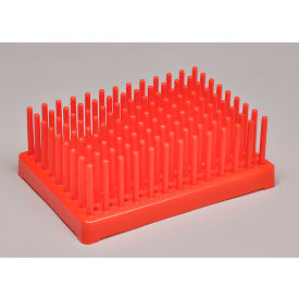 United Scientific™ Test Tube Drying Rack Plastic 96 Places Pack of 6 77851
