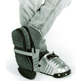 Ellwood Safety Men's 16-Ga. Steel Foot Guards Rubber Toe Clip Rubber Strap 5-1/2