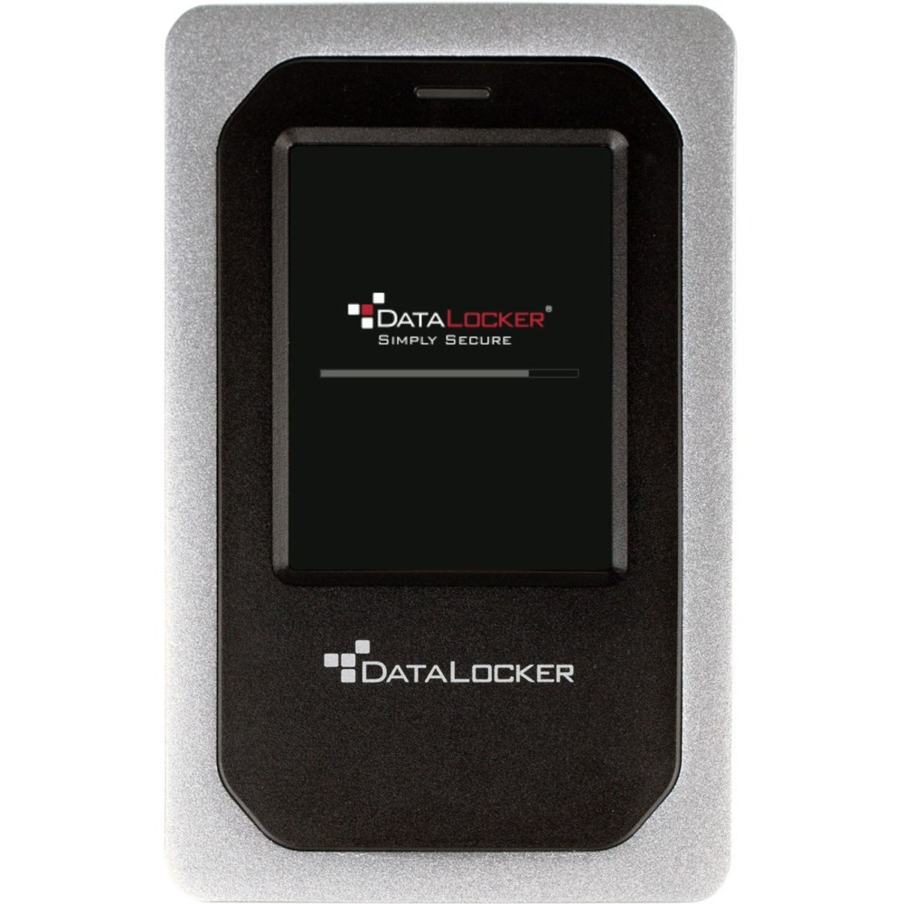 DataLocker DL4 FE 1 TB Portable Hard Drive - External - TAA Compliant - USB 3.2 (Gen 2) Type C - 5400rpm - 256-bit Encryption Standard - 3 Year Warranty MPN:DL4-1TB-FE