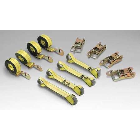 Tie-Down Strap, Ratchet, 2 In., 4000 lb. MPN:38-200SH