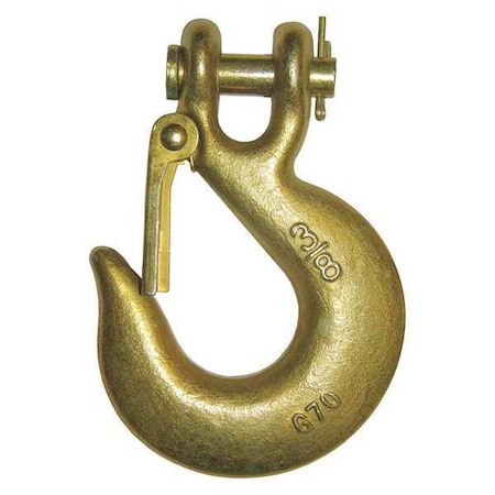 Slip Hook, Alloy Steel, 1 in, 6, 600 lb, G70 MPN:11-38G7SHL
