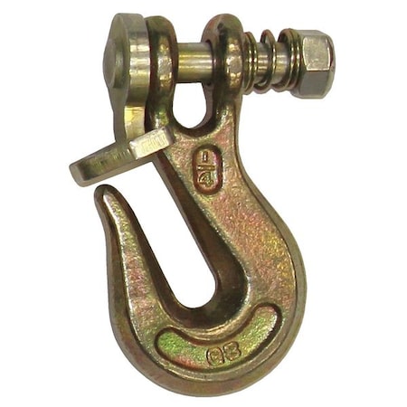 Grab Hook, Steel, G70, 3500 lb., Gold Plated MPN:G8-200-14