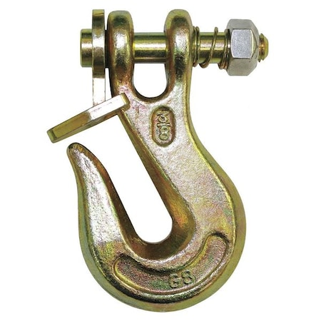 Grab Hook, Steel, G80, 7100 lb., Gold Plated MPN:G8-200-38