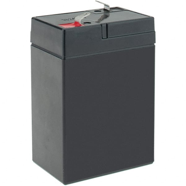 Rechargeable Lead Battery: 6V, 4.5 Ah, Quick-Disconnect Terminal MPN:PM-645