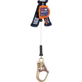 3M DBI-SALA Nano-Lok Edge Self-Retracting Lifeline Galvanized Cable & Steel Rebar Hook 7-1/4'L 7012828693