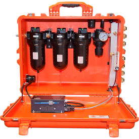 Air Systems International 100 CFM Breather Box® 8 Outlets Schrader Fitting BB100-CO8 BB100-CO8-Schrader