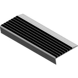 Babcock-Davis® Stair Tread With Bar Abrasive BSTRB-A5D-48 Extruded Aluminum 48