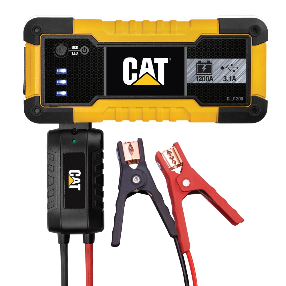 CAT 1, 200-Peak Amp Li-Ion Jump Starter, Black/Yellow, CLJ1200 MPN:CLJ1200
