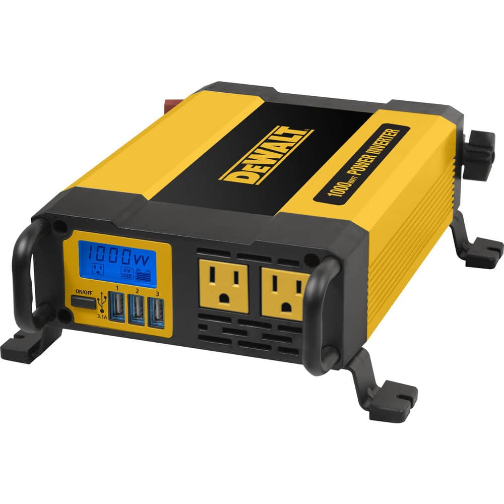 Power Inverters, Input Voltage: 12.00 , Output Voltage: 110V , Continuous Output Power: 1000W , Peak Output Power: 2000W , Maximum Input Current Rating: 95A  MPN:DXAEPI1000