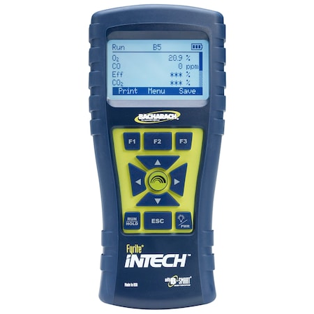 Combustion Analyzer: INTECH BASIC BOOT, HARD CASE, Carrying Case/Rubber Boot, 0 ppm to 2, 000 ppm MPN:H0024-8523