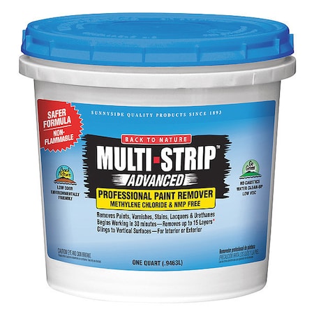 Paint Remover, 1/4 gal., VOC Free MPN:65732A