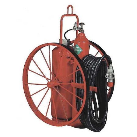 Fire Extinguisher, 125 lb Capacity, Class K, UL Rating240B:C, Potassium Bicarbonate MPN:B125KL-1