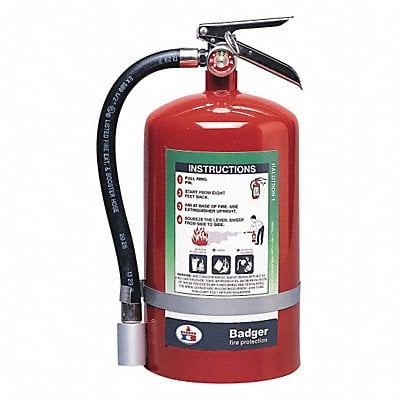 Fire Extinguisher Halotron 11 lb ABC MPN:11HB