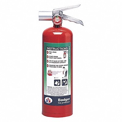 Fire Extinguisher Halotron 5 lb BC MPN:5HB-2