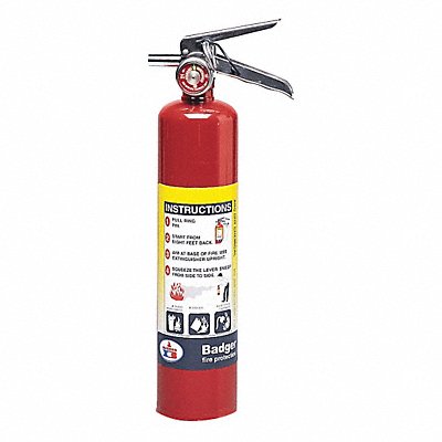 Fire Extinguisher Plated Brass 2.5lb. MPN:B250M