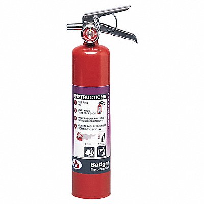 Fire Extinguisher Dry Chemical BC 15 ft. MPN:B250P