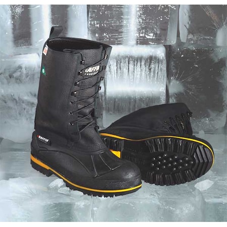 Winter Boots, Mens, 9, Lace, Steel, PR MPN:9857-0998-001