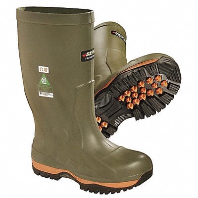 G5141 Rubber Boot Men s 5 Knee Green PR MPN:51570000