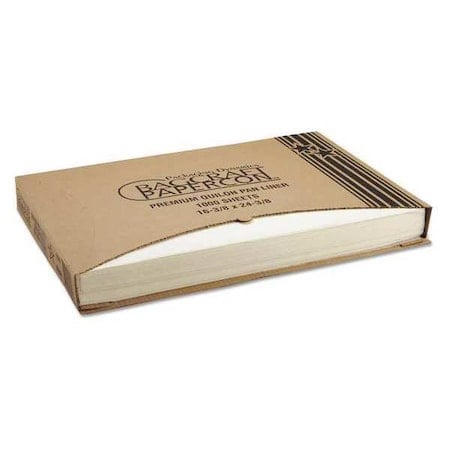 Grease-Proof Quilon Pan Liners, Natural, PK1000 MPN:030001