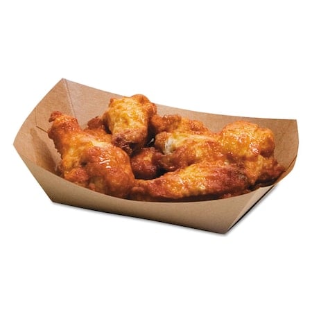 EcoCraft Food Trays, 2 lb, Natural, Paper, PK1000 MPN:300697