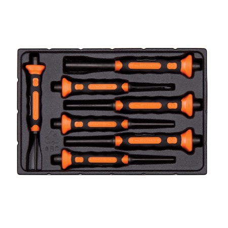 Bahco Bahco Soft Grip Pin Punch Set, 7 pcs. MPN:3734BMS/7