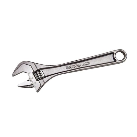 Adjustable Wrench, Chrome, 18