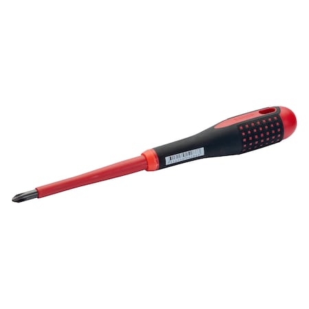 Insulated Phillips Screwdriver, #1 pt., 8