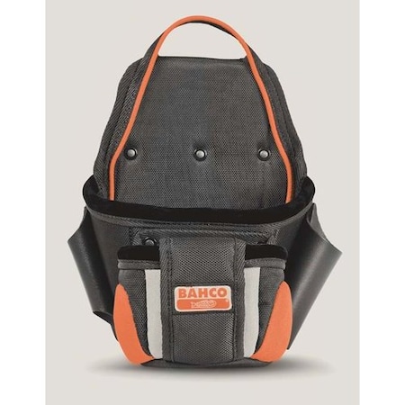 Tool Pouch, Two Pocket Fixings Pouch, 600 Denier Stiched Polyester, 2 Pockets MPN:4750-2PP-1