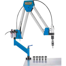 Baileigh Industrial Double Arm Articulated Air Powered Tapping Machine 1/8