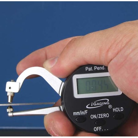 Fract Display DigT hick Gg, Acc+/-0.002