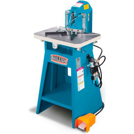 Baileigh Industrial Fixed Angle Sheet Metal Notcher 11 Gauge Mild Steel Air Operated 5