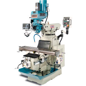 Baileigh Industrial Vertical Mill 3 HP 3 Phase 220V VM-1054-3 BA9-1008136