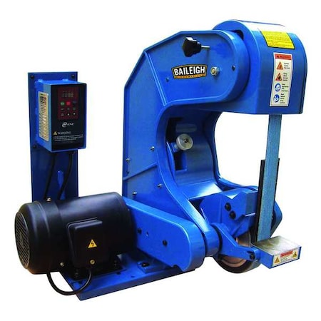 Belt Grinder, 1-1/2HP, 220V, 15A MPN:BG-260-3-220