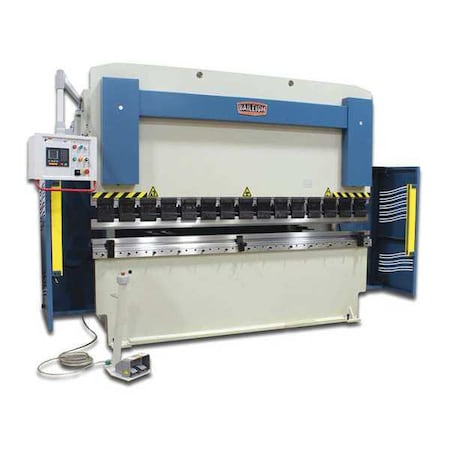 Sheet Metal Brake, 100 in, Bending, Foot Pedal MPN:BP-22410CNC