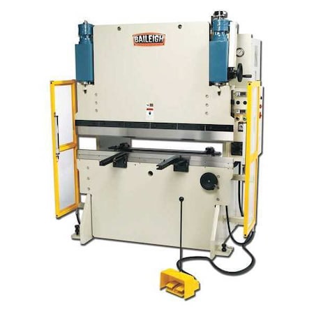 Sheet Metal Brake, 49 in, Bending, Set of Hardened Single-Vee American Tooling and Front Material Rests MPN:BP-5060NC