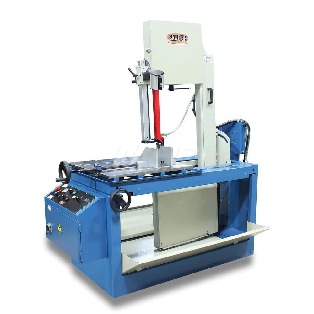 Vertical Bandsaw: Variable Speed Pulley Drive, 10