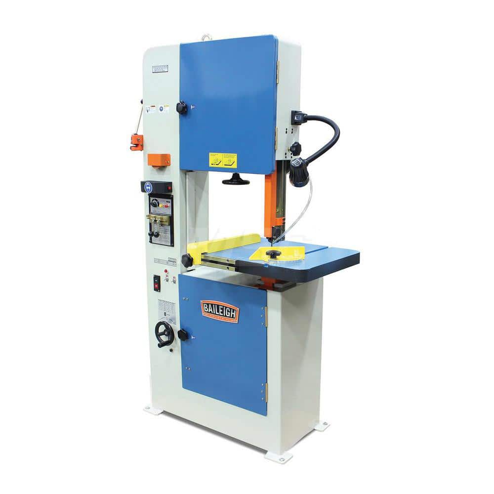 Vertical Bandsaw: Variable Speed Pulley Drive, 10