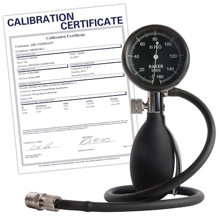 Squeeze Bulb Pressure Calibrator MPN:B1600-NIST