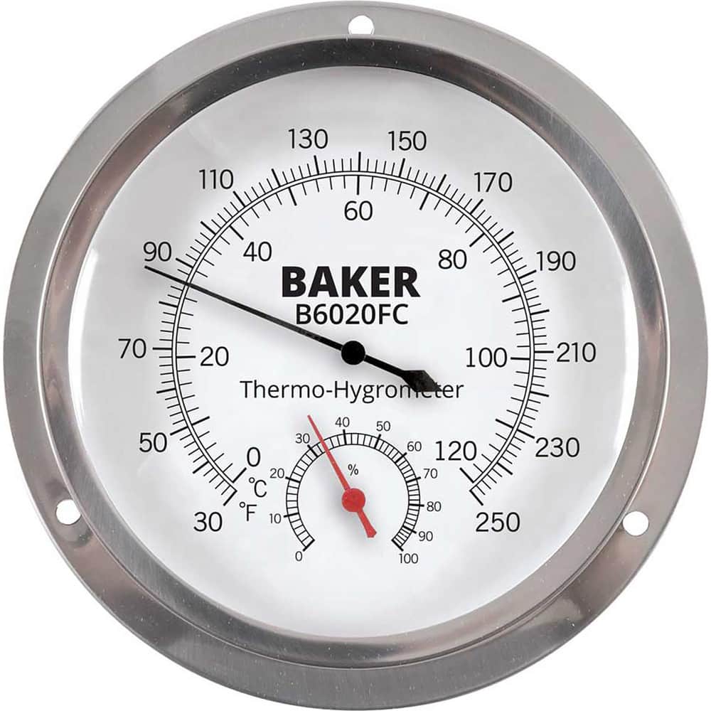 Thermometer/Hygrometers & Barometers, Minimum Relative Humidity (%): 0, Probe Type: Build-in, Maximum Relative Humidity (%): 100, Minimum Temperature (C): 30 MPN:B6020FC-NIST