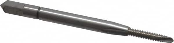 Spiral Point Tap: #2-56, UNC, 2 Flutes, Plug, 2B, Powdered Metal, Bright Finish MPN:32002-000