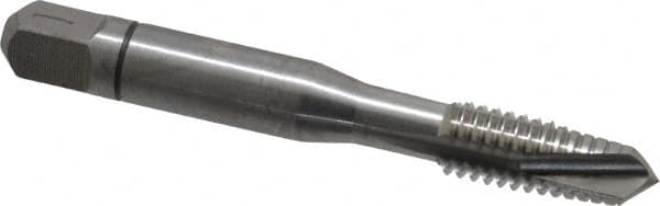 Spiral Point Tap: 3/8-16, UNC, 3 Flutes, Plug, 3B, Powdered Metal, Bright Finish MPN:32123-000