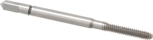 Thread Forming Tap: #4-40 UNC, Bottoming, Powdered Metal High Speed Steel, Bright Finish MPN:10854-210
