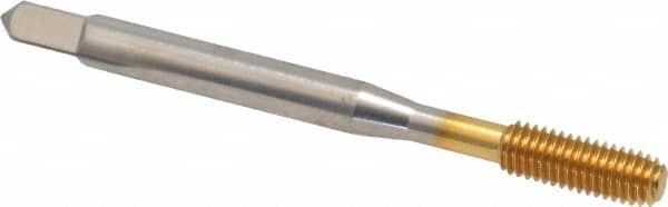 Thread Forming Tap: #10-32 UNF, 2B Class of Fit, Bottoming, High Speed Steel, TiN Coated MPN:12186-01T