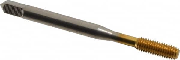 Thread Forming Tap: #10-32 UNF, Bottoming, High Speed Steel, TiN Coated MPN:12188-01T