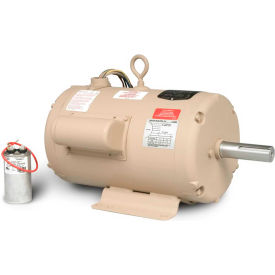 Baldor-Reliance Motor UCLE7510 7.5-10 AIR OVERHP 3450RPM 1PH 60HZ 182TZ UCLE7510