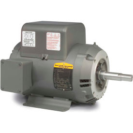 Baldor-Reliance Motor JML1408T 3HP 1725RPM 1PH 60HZ 184JM 3634LC OPEN F JML1408T