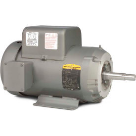 Baldor-Reliance Motor JML3608T 5HP 3450RPM 1PH 60HZ 184JM 3640LC TEFC F JML3608T