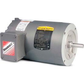 Baldor-Reliance Motor KM3457 .33HP 3450RPM 3PH 60HZ 56C 3410M TENV F1 KM3457